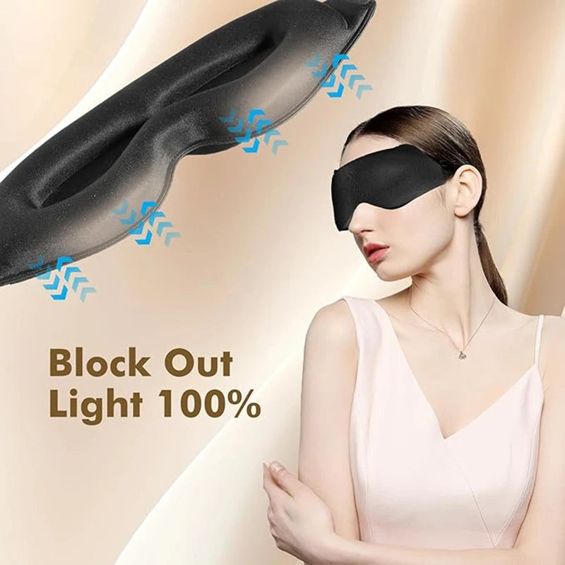 3D Contoured Sleep Eye Mask