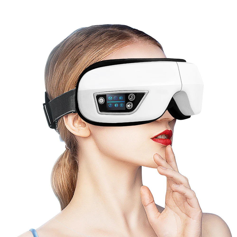 Electric Eye Massager with Heat & Vibration
