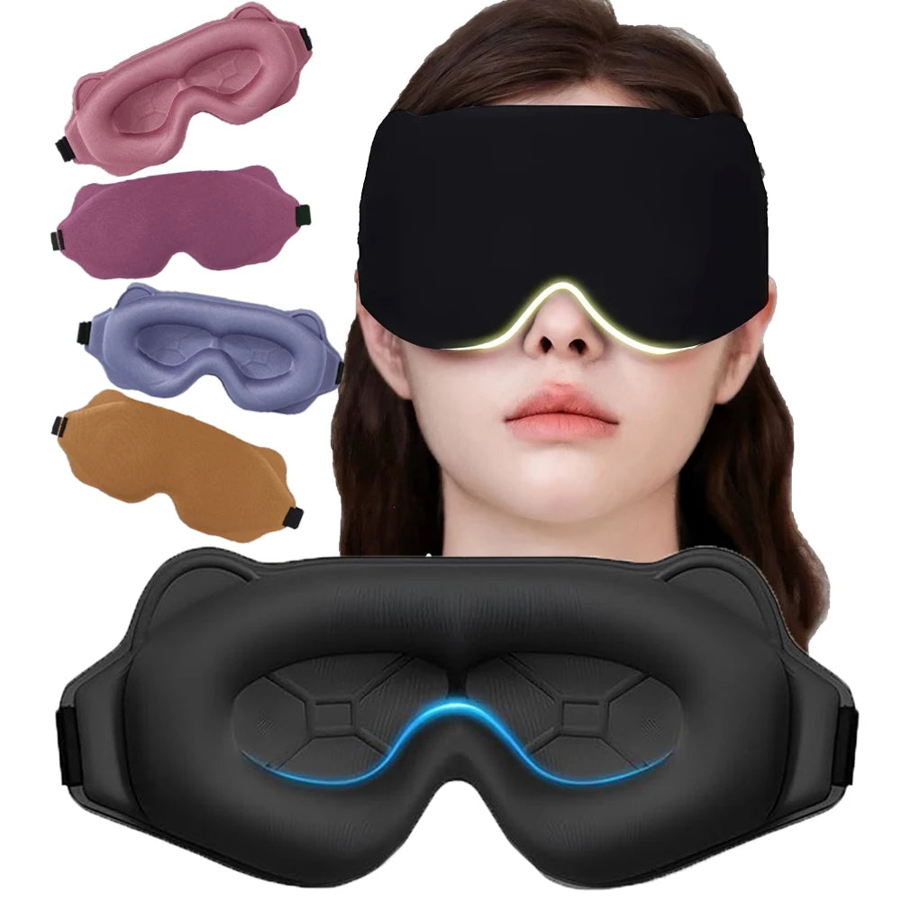3D Contoured Sleep Eye Mask