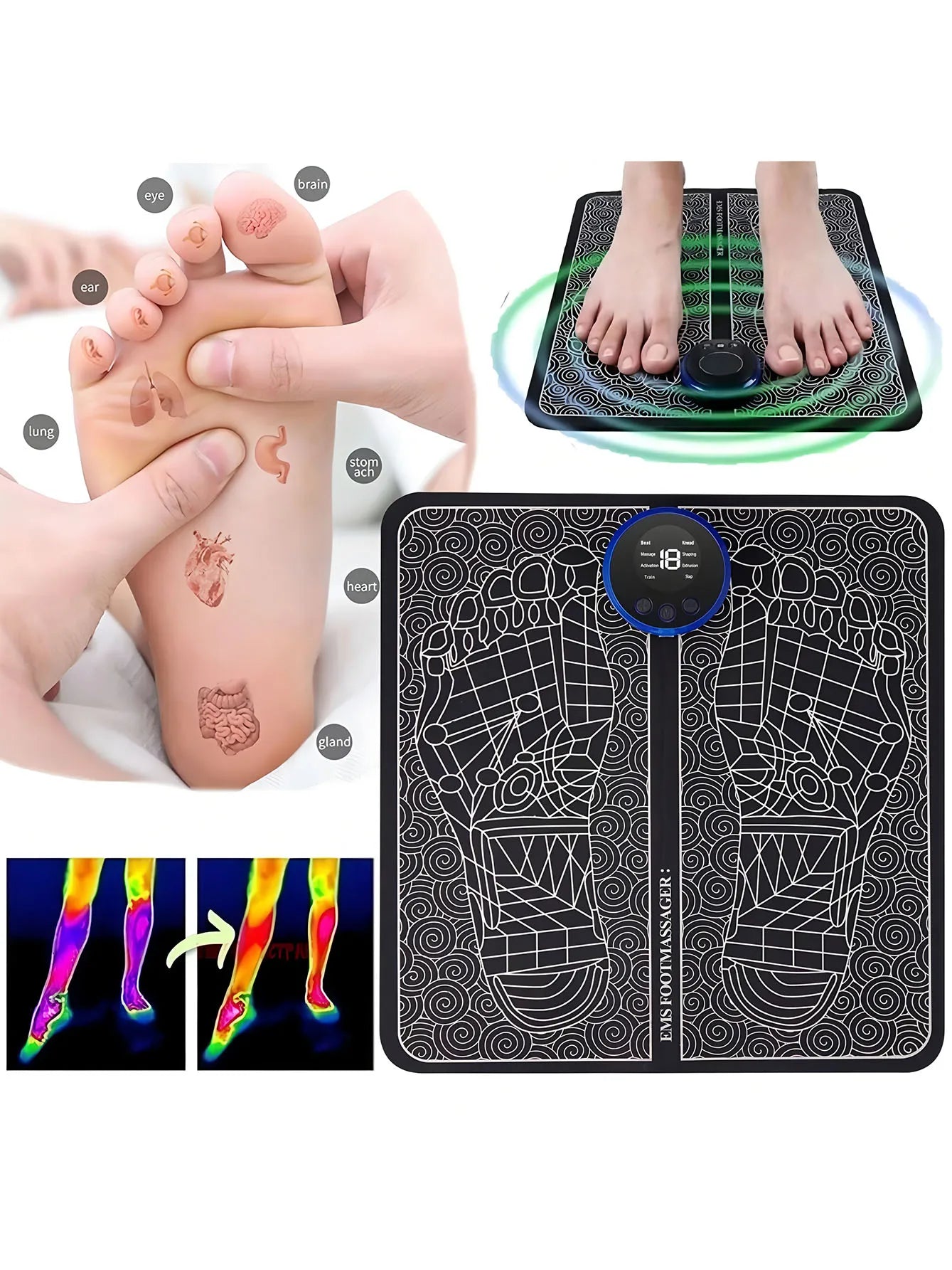 EMS Foot Massager Pad