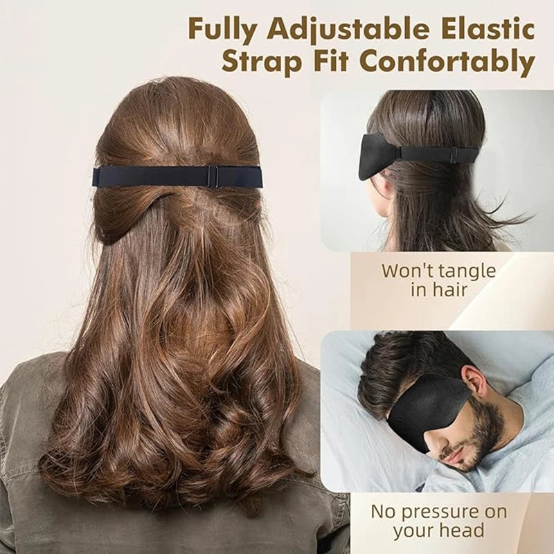 3D Contoured Sleep Eye Mask