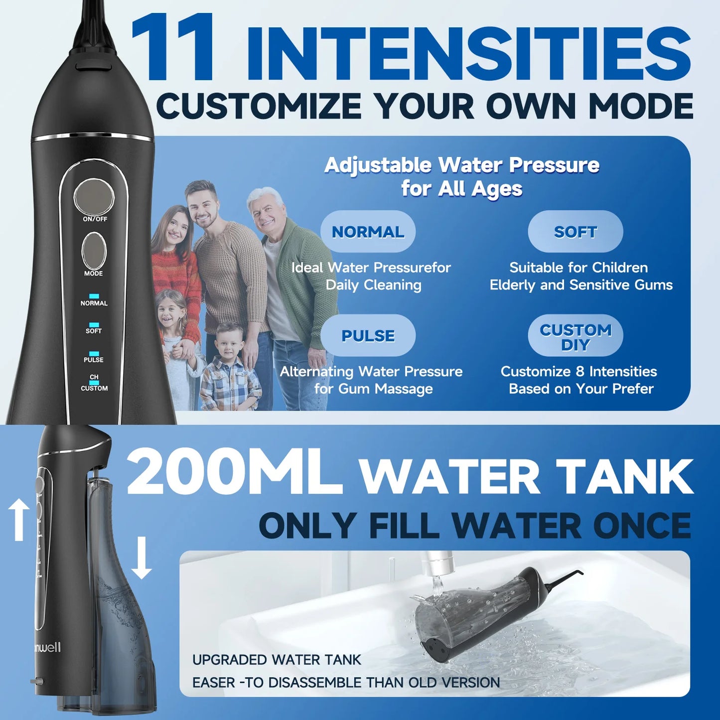 Portable Cordless Water Flosser