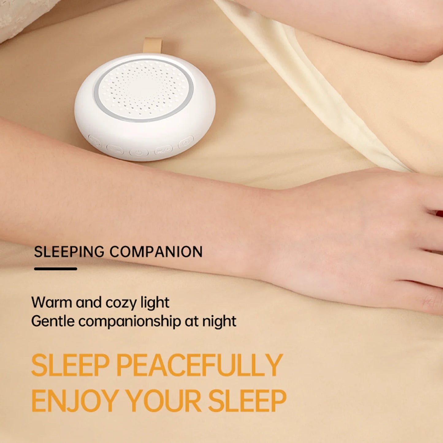 White Noise Sleep Machine with Night Light