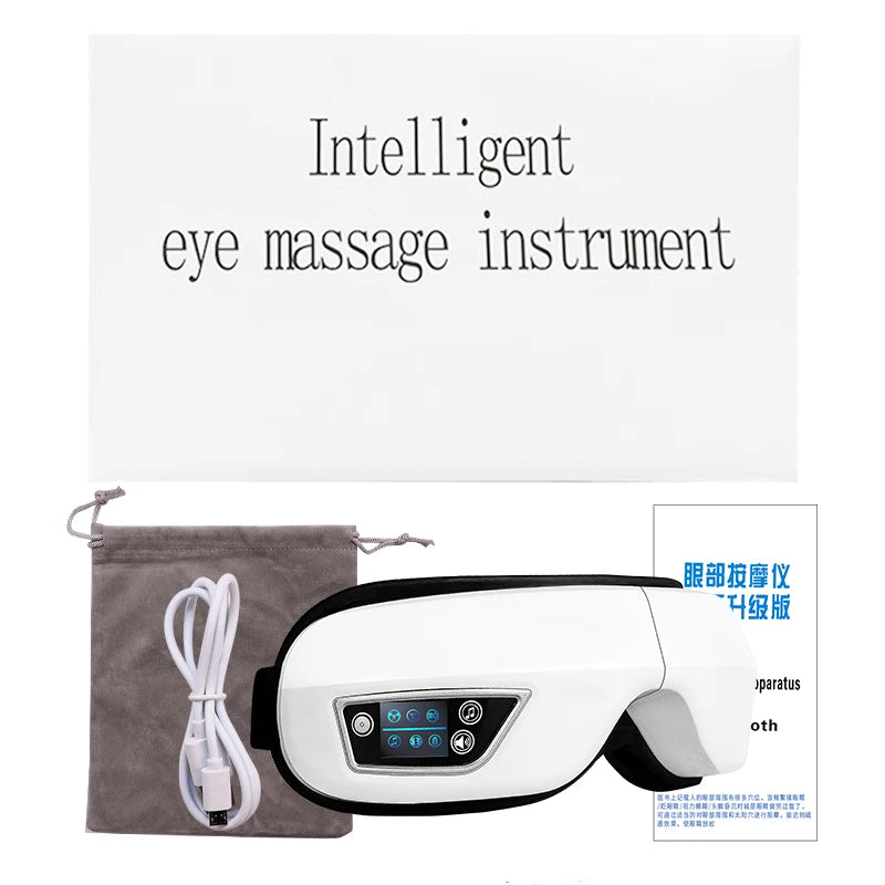 Electric Eye Massager with Heat & Vibration