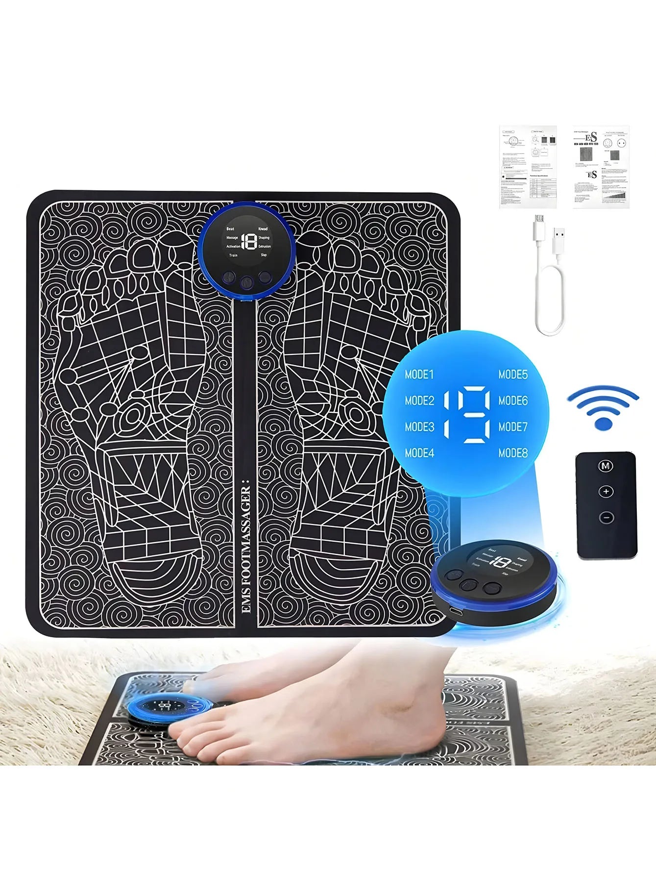 EMS Foot Massager Pad