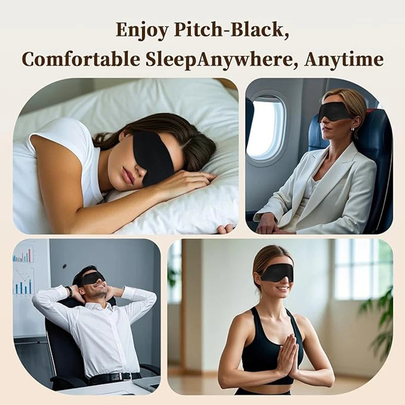 3D Contoured Sleep Eye Mask